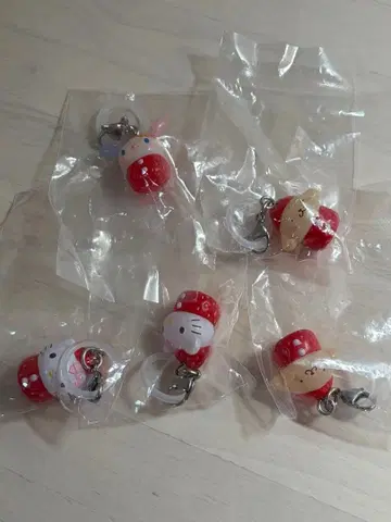 산리오 딸기 메지루시 액세서리