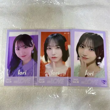 =LOVE 이코러브 노구치 이오리 미니 포토 카드 vol.10 8주년