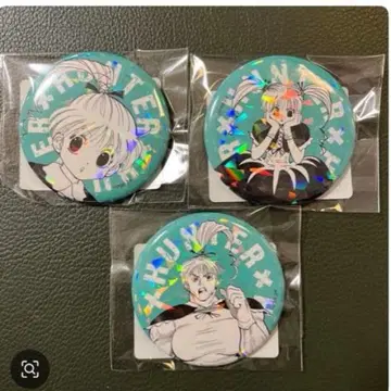 HUNTER x HUNTER 비스케 올스타 캔뱃지 3종