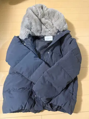 유나이티드 애로우즈 후드 부착 다운 자켓 M