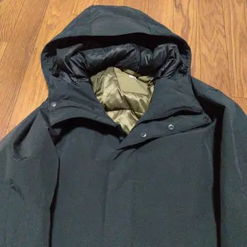 하이브리드 다운 자켓 다크 그레이