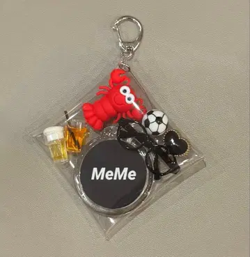 SnowMan 굿즈 파우치 키링 메메