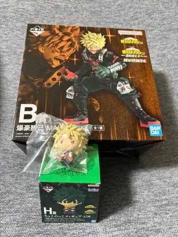 제일복권 나의 히어로 아카데미아 바쿠고 카츠키 피규어 쵸코놋코 세트