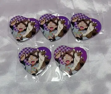 닌타마 란타로 난자타운 하트 캔뱃지 타케야 하치자에몬