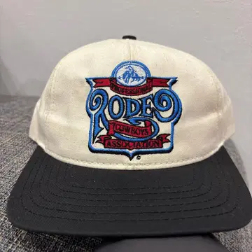로데오 카우보이 협회 야구 모자 90년대 빈티지