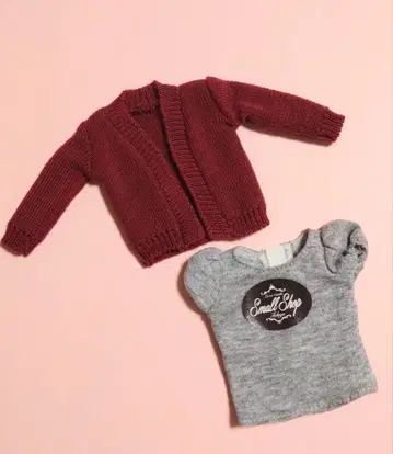 리카짱 캐슬 리틀 팩토리 니트 가디건