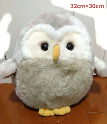 [ AQUA ] 올빼미 봉제 인형 큰 사이즈 힐링 [ 높이 23cm ]