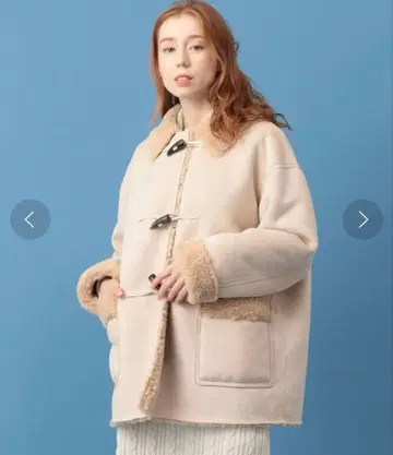 deicy 무스탕 더플 코트 새상품