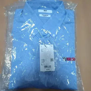 칼마 와이셔츠 유니클로 L 사이즈 건설기계 코마츠 코벨코 기업 물품