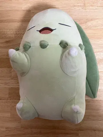 포켓몬 말랑말랑 봉제 인형 Pokemon Sleep 안녕 치코리타