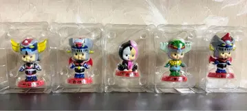 토이풀 큐션 로즈 오닐 큐피 x 나가이 고 흔들 인형 5체 세트