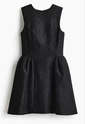 h&m 자카드 직조 슬리브리스 원피스