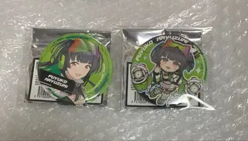 마유즈미 후유코 캔뱃지 2종 TSUTAYA AXGRIT 샤이니 컬러즈