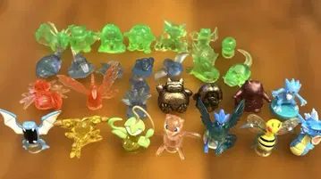 초대 포켓몬 나가타니엔 증정 피규어 클리어 연필캡