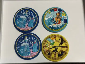 디즈니 자수 캔뱃지 피터팬, 신데렐라, 스티치