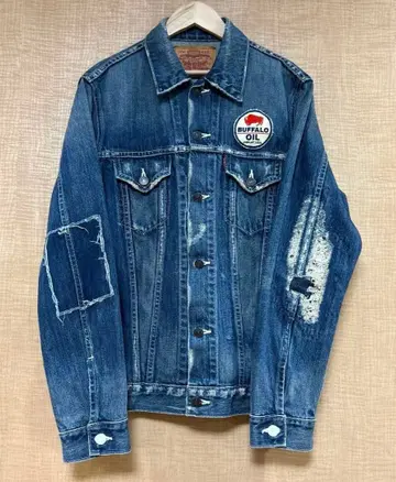 Levis oilco 와펜 커스텀 데님 자켓