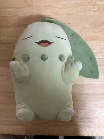 포켓몬 푹신 봉제 인형 Pokemon Sleep 잘자 치코리타