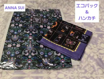 [ 새상품 미사용 ] 안나수이 헬로키티 안나수이 콜라보 손수건 & 에코백