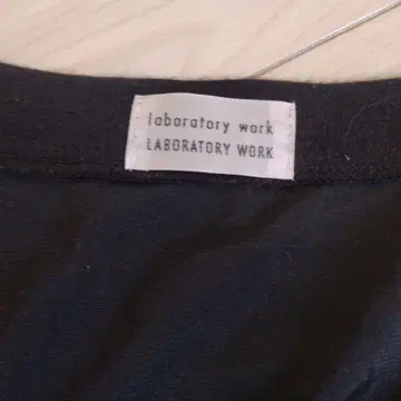 laboratory work 블랙 A라인 원피스