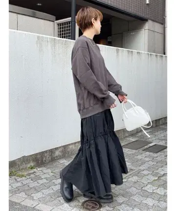 언그리드 도킹 맨투맨 원피스