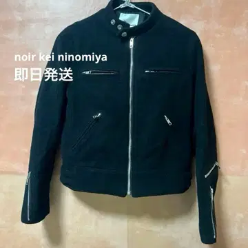 noir kei ninomiya 느와르 케이 니노미야 울 라이더 자켓