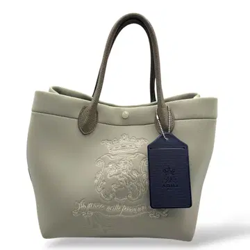 정가 60500엔 ADMJ 매직 라이트 자수 토트 M사이즈