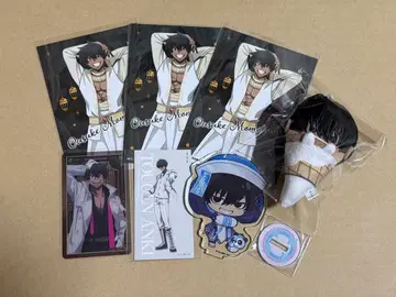 도겐안귀 모모츠노 사쿠스케 아이스 타피누이 봉제 인형 아크릴 스탠드