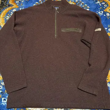 00s USA제 파타고니아 컴포트 울 지퍼 T 하프 지퍼 울