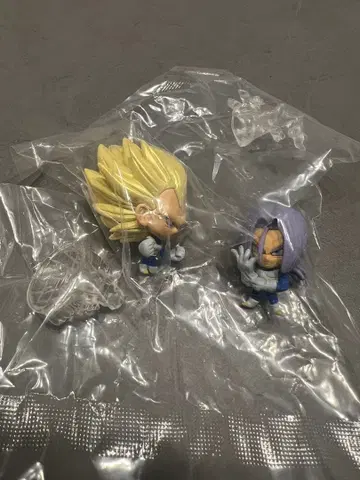 드래곤볼 초전사 피규어 9 부자 세트 2체 베지터 트랭크스