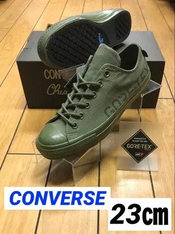 새상품 방수 컨버스 올스타 고어텍스 사이드 로고 MN 올리브