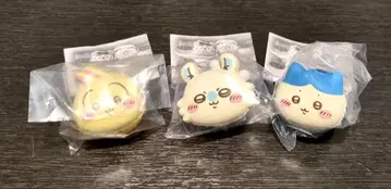 치이카와(먼작귀) 캐릭터 마카롱 가챠 3종 하치와레 토끼 모몽가