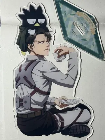 진격의 거인 리바이 아크릴 스탠드 아크릴 키링