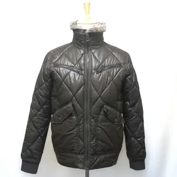 2-845. 이카(ikka) 패딩 자켓 카키 남성용 M 사이즈