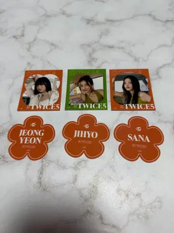 TWICE #5 JYP 혜택 스티커