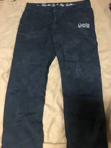 Gotcha 골프 팬츠 XL 네이비 컬러