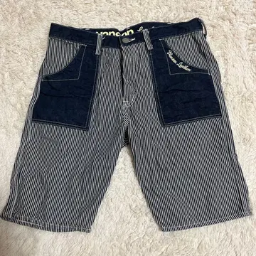 Vanson 스트라이프 숏팬츠 w34