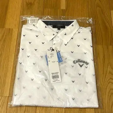Callaway 골프 셔츠 M 화이트
