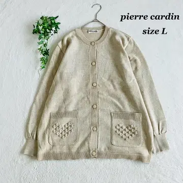 pierre cardin 피에르 가르뎅 ( L ) 가디건 하트풍 포켓