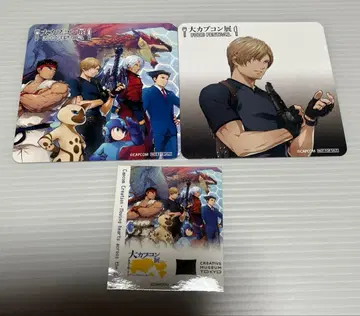 대 캡콤전 코스터 스티커