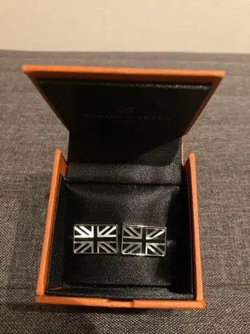 SIMON CARTER 유니언 잭 커프 링크스