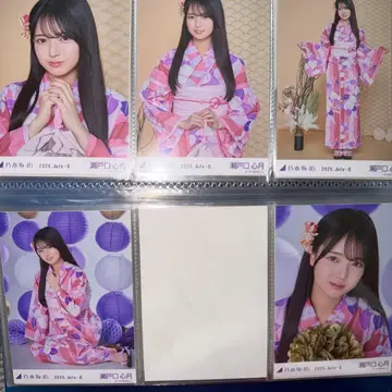 노기자카46 세토구치 신츠키 유카타 5종 컴프 앉은 모습