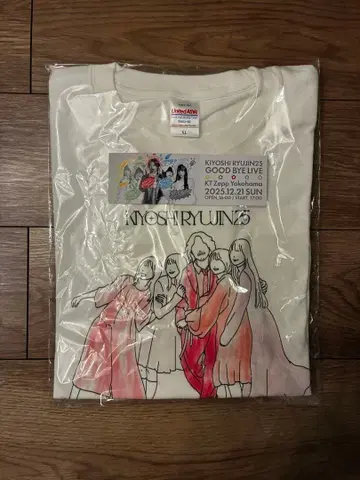 [ 픽처 티켓 포함 ] 청룡인25 Good Bye Live T셔츠
