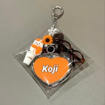 SnowMan 파우치 키링 코지군