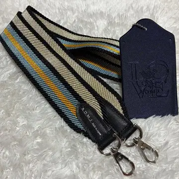 새상품급 ADMJ 스트라이프 디자인 숄더 스트랩 교체용