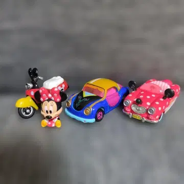 디즈니 미니카 3대 & 미니 마우스 세트