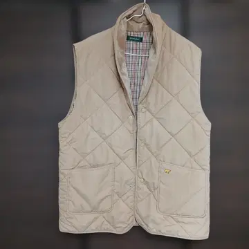 골든베어 베이지 퀼팅 베스트