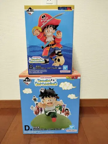 제일복권 드래곤볼 SNAPCOLLECTION2 손오반 손오공 B상 D상