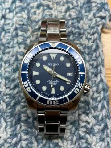 세이코 SEIKO 다이버 스모우 6R15-00G0 네이비 다이얼