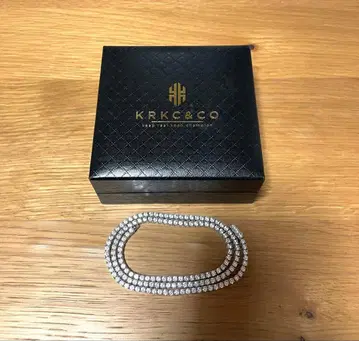 KRKC&CO 테니스 목걸이 3mm 51cm