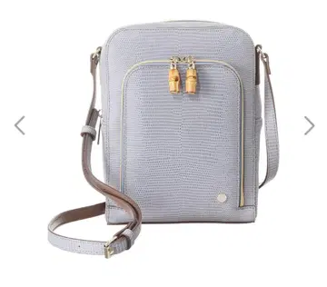 미사용 새상품 모다 프린치페 블루 그레이 숄더백